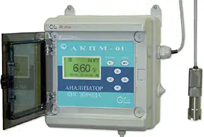 АКПМ-1-01П кислородомер, анализатор кислорода и температуры в природных и сточных водах